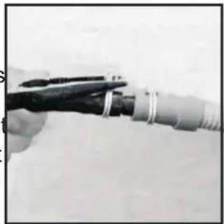 CANDY GVH D1013A2S - Fit the Hose as Follows: - 4