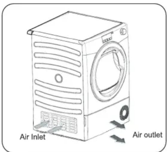 CANDY GVC D813BS - VENTILASJON - 1