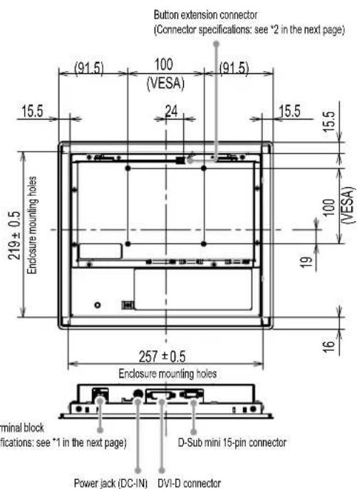 EIZO DuraVision FDX1203 - Eterior view - 4
