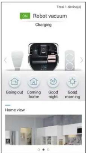 SAMSUNG POWERbot VR9000H - Samsung Smart Home App - 1