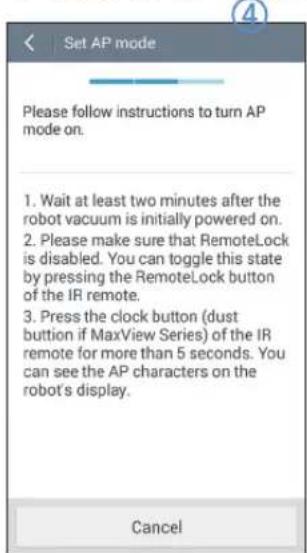 SAMSUNG POWERbot VR9000H - Registrieren des Geräts (Easy-Setup) - 4