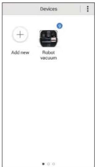 SAMSUNG POWERbot VR9000H - Screen description and major functions - 1