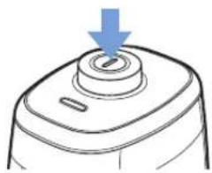 SAMSUNG POWERbot VR9000H - Press the Power button to turn it on - 1