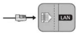 SAMSUNG QE65Q8CNAT - Netværksforbindelse - kabel - 1