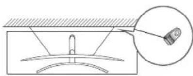 SAMSUNG QE65Q8CNAT - Forhindre at TV-en faller - 2