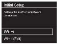 PIONEER N50AE - Impostazioni per il collegamento Wi-Fi - 1