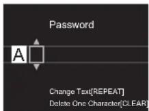 PIONEER N50AE - Entering text - 2