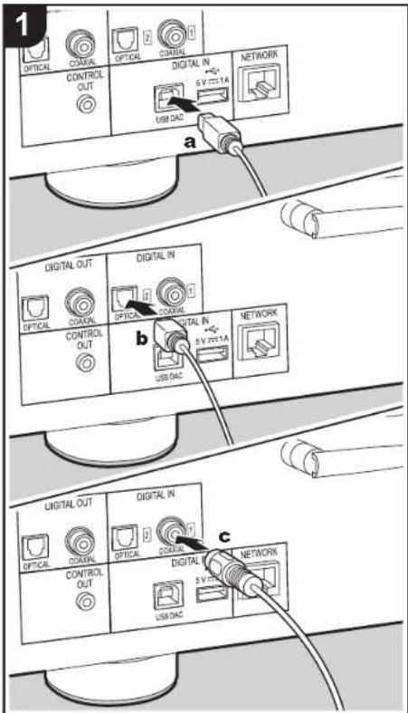 PIONEER N50AE - Dit toestel als D/A-converter gebruiken - 1