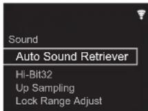 PIONEER N50AE - Rproduzione con una qualita audio ancora migliorare (menu SOUND) - 1