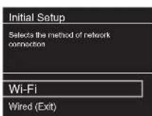PIONEER N50AE - Configuración de la connexion Wi-Fi - 1