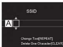 PIONEER N50AE - Saisissez le SSID du point d'accès - 1