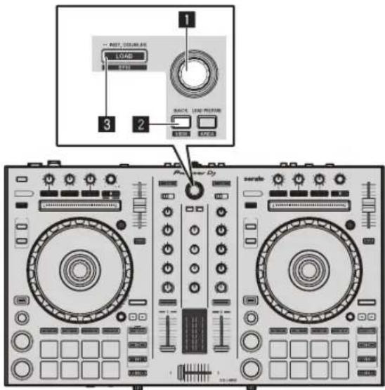 PIONEER DDJSR2 - Chargement et lecture de morceaux - 1