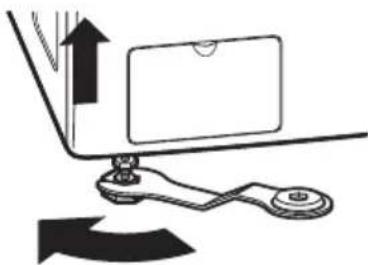 LG WM4370HKA - Leveling the Washer - 2