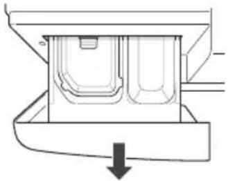 LG WM4370HKA - Loading the Dispenser - 1