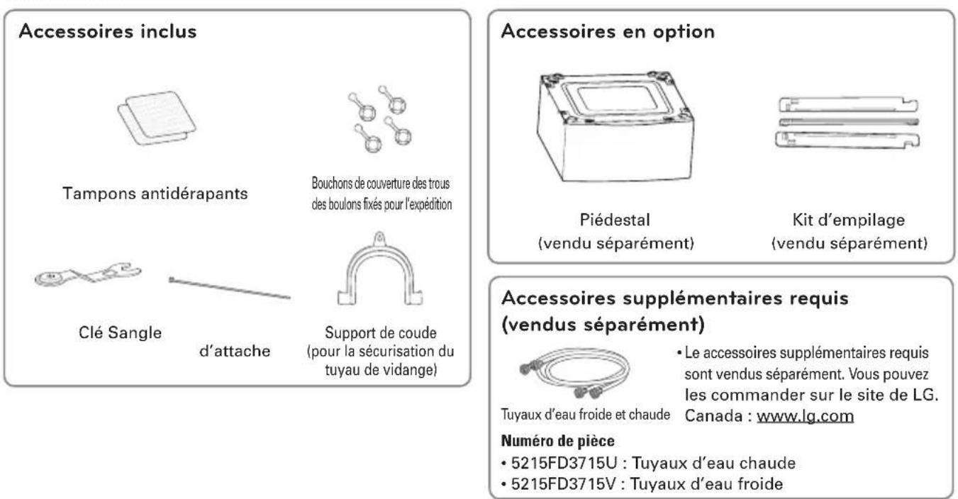 LG WM4370HKA - Accessoires - 1