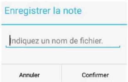 IRIS IRISNotes Air 3 - Ecriture de notes dans l'application - 2