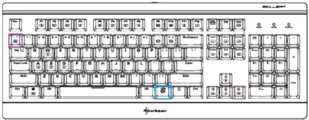 Sharkoon Skiller Mech SGK3 - Éclairage personnelisé - 1