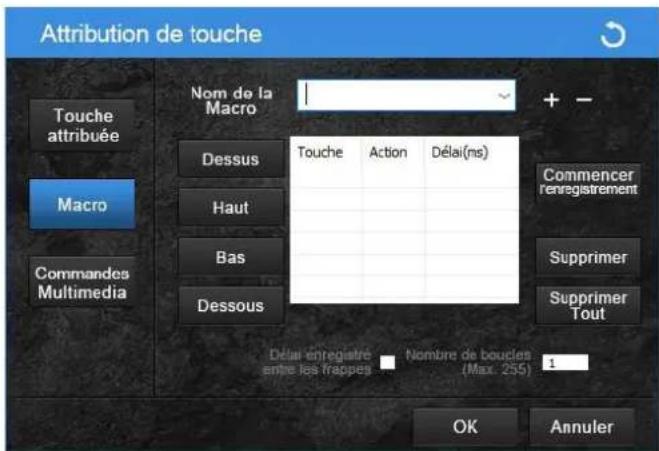 Sharkoon Skiller Mech SGK3 - Attribution des touches avec macros - 1