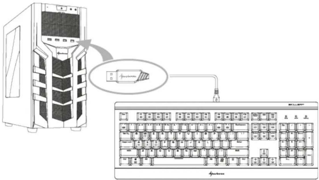 Sharkoon Skiller Mech SGK3 - Installation - 1