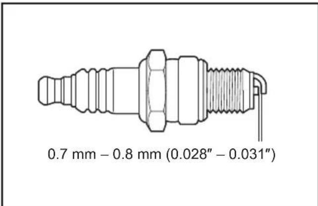 MAKITA EB5300TH - Überprüfen der Zündkerze - 3