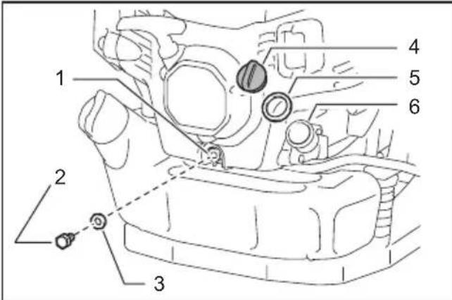 MAKITA EB5300TH - Oil replacement procedure - 1