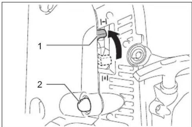MAKITA EB5300TH - Motor soğukken veya yakı doldurduktan sonra (soğuk calıstirma) - 3