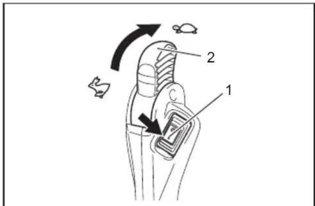 MAKITA EB5300TH - When the engine is cold or after refuelling (cold start) - 2