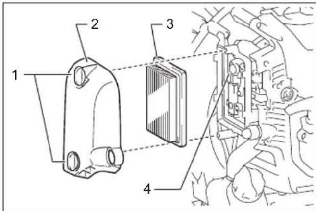 MAKITA EB5300TH - Cleaning procedure - 1