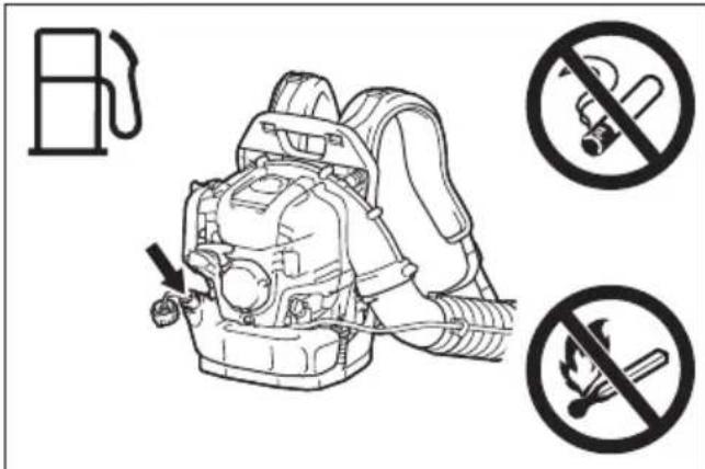 MAKITA EB5300TH - Rifornimento di carburante - 1
