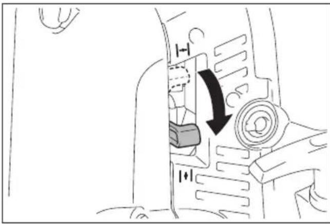MAKITA EB5300TH - Lorsque le moteur est froid ou après avoir fait le plein (démarrage à froid) - 5