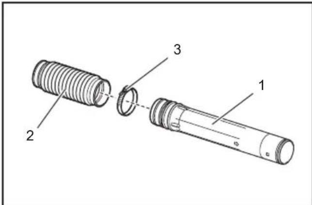 MAKITA EB5300TH - De blaaspijpen aanbrengen - 1