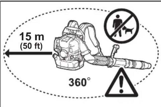 MAKITA EB5300TH - Arrancar o soprador - 1