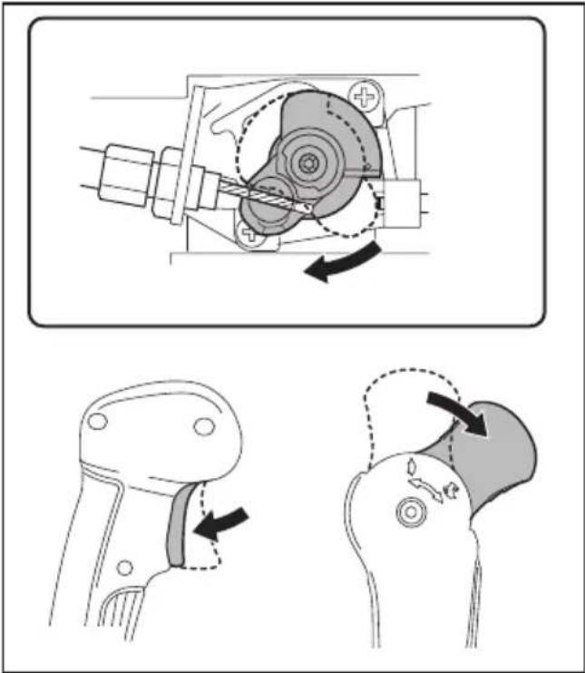 MAKITA EB5300TH - Checking throttle valve - 3