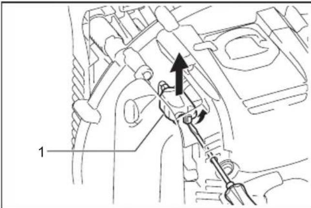 MAKITA EB5300TH - Nettoyage de la protection du carburateur - 1