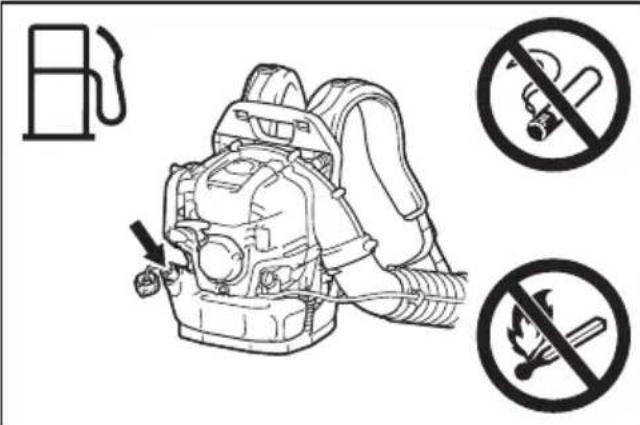 MAKITA EB5300TH - Yakit doldurma - 1