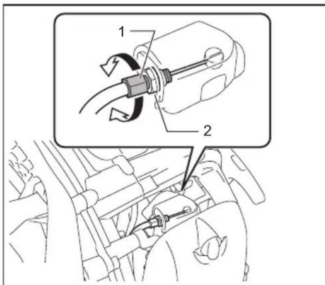 MAKITA EB5300TH - Verificar a valvula do acelerador - 2