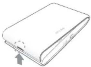 TP-LINK M7300 - Installation of SIM-kort og batteri - 1