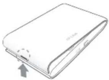 TP-LINK M7300 - Sett inn SIM-kortet og batteriet - 1