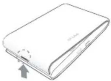 TP-LINK M7300 - SIM-kortin ja akun asentaminen - 1