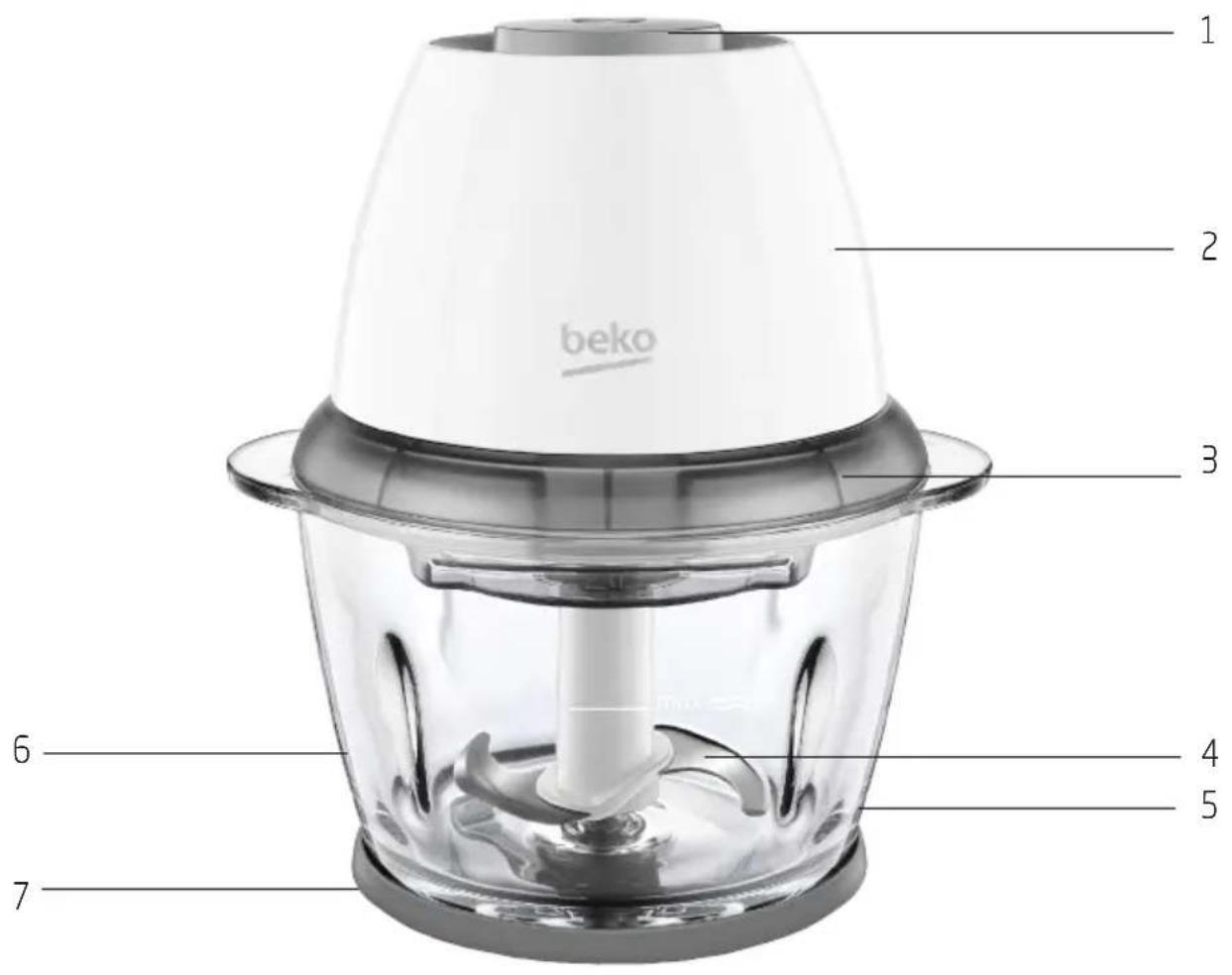 BEKO CHG6400W - Prezentare generală - 1