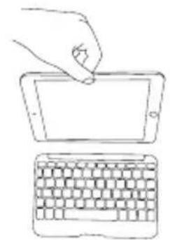 Zagg ID8RGKBBG - INSÉRER / RETIRER VÔTURE TABLETTE - 3