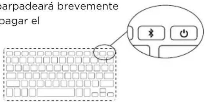 Zagg ID8BSFBBC - ENCENDIDO Y APAGADO - 1