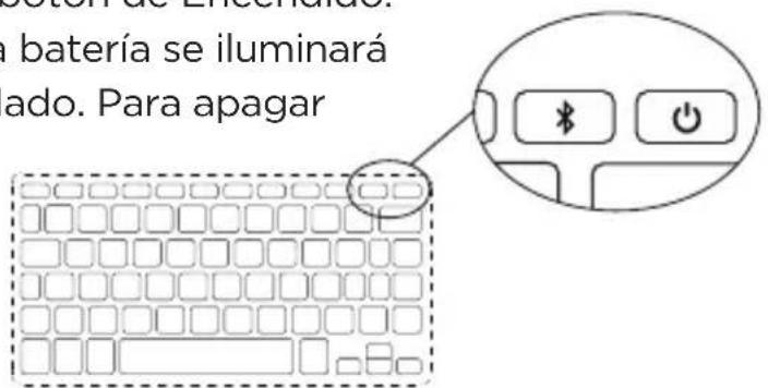 Zagg ID7ZF2BBF - ENCENDER Y APAGAR - 1