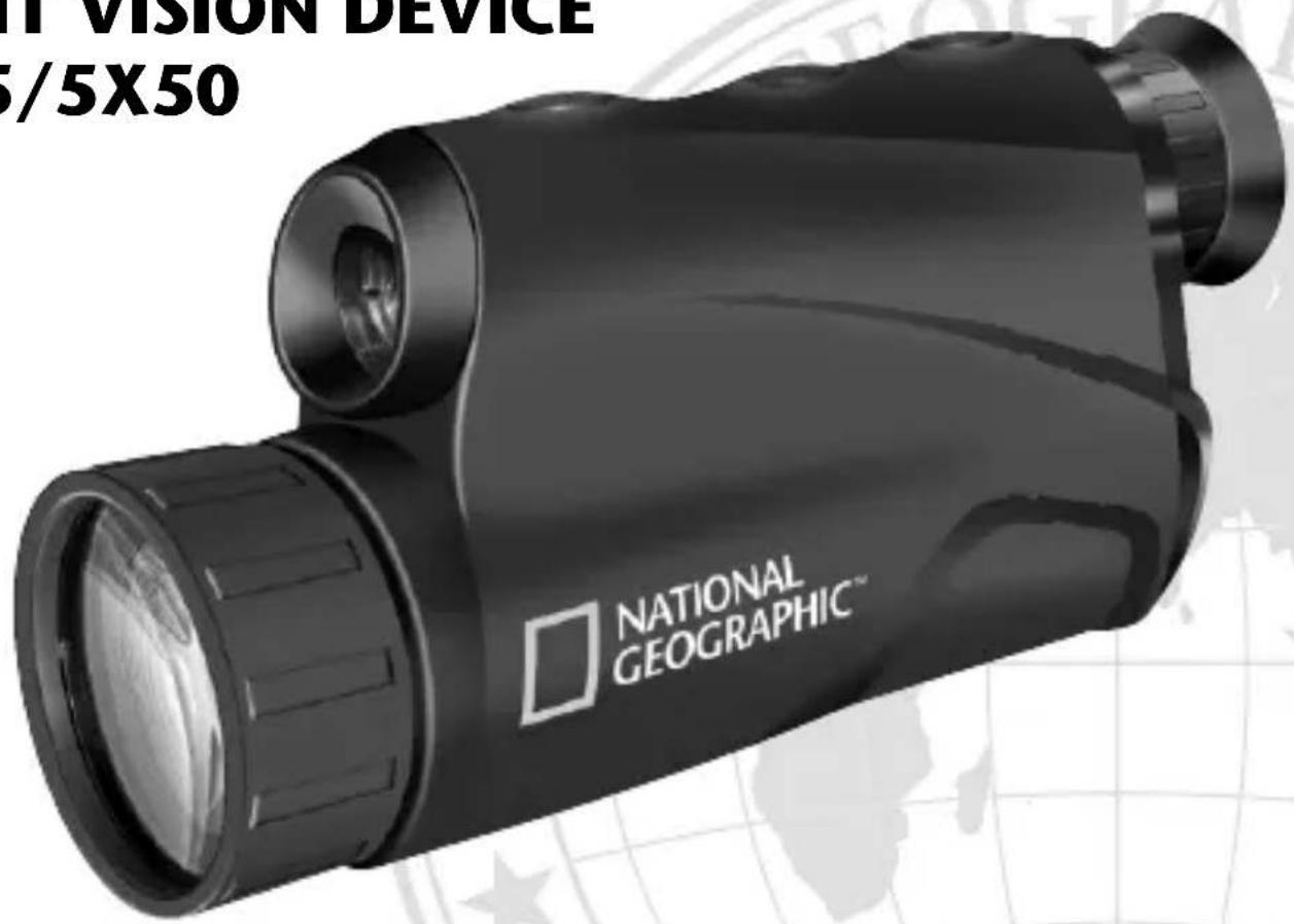 BRESSER National Geographic 5X50 - NACHTSICHTGERÄT NIGHT VISION DEVICE 3X25/5X50 - 1