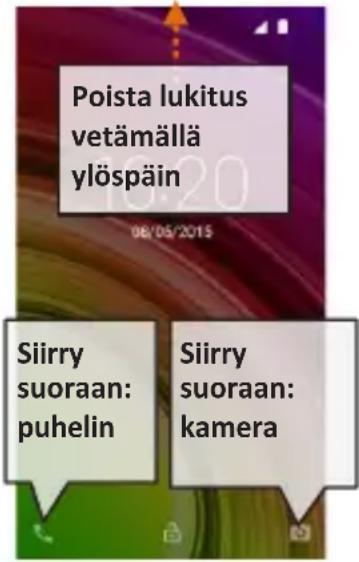 NGM-Mobile You Color E507 plus - Virran kytkeminen ja katkaiseminen sekä valmiustila - 1