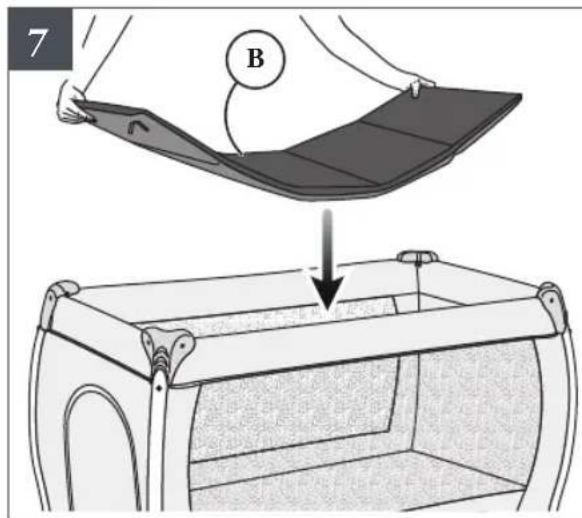 Inglesina Lodge - TRAVEL COT - 8