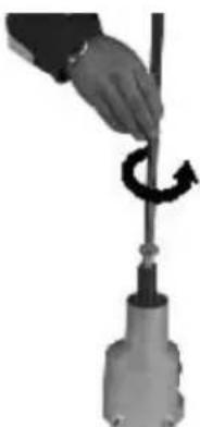 PowerPlus POWX089 - Gebruik.altijd een mengstaaf die geschikt is voor het te(AP)men/roeren materiala. Een foute mengstaaf kan de machine en uzelf onnodig overbelasten. - 1