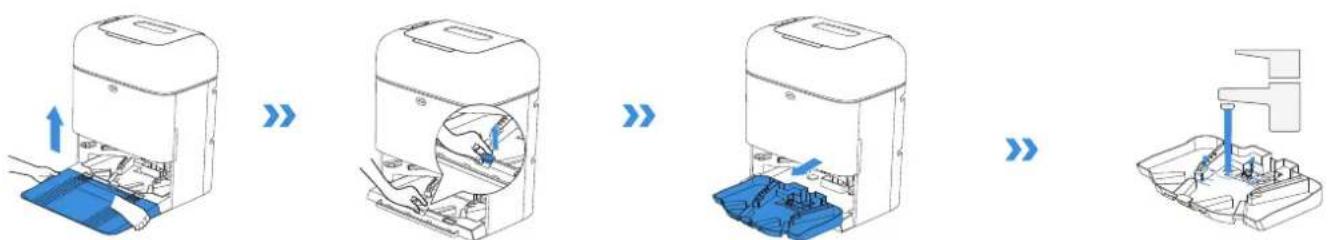 ECOVACS DEEBOT MINI - Manutenzione della vaschetta per il lavaggio del mocio - 1