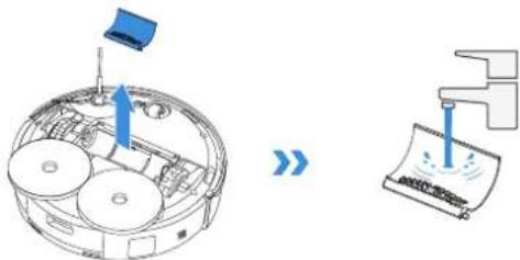 ECOVACS DEEBOT MINI - Huolla pääharja ja sivuharja - 3