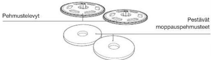 ECOVACS DEEBOT MINI - Moppaustyyynn kokoonpano - 1